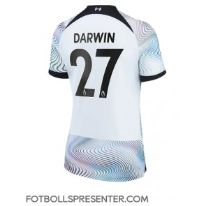 Liverpool Darwin Nunez #27 Borta Matchtröja Dam 2022-23 Kortärmad